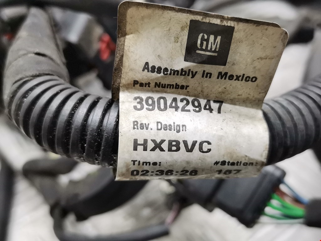 Б/У Проводка (жгут проводов). Состояние - Хорошее, GENERAL MOTORS, Номер: 39108514