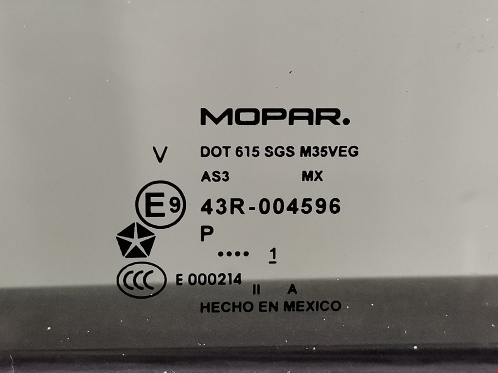 Б/У Дверь задняя правая. Состояние - Хорошее, CHRYSLER, Номер: 68079384AF