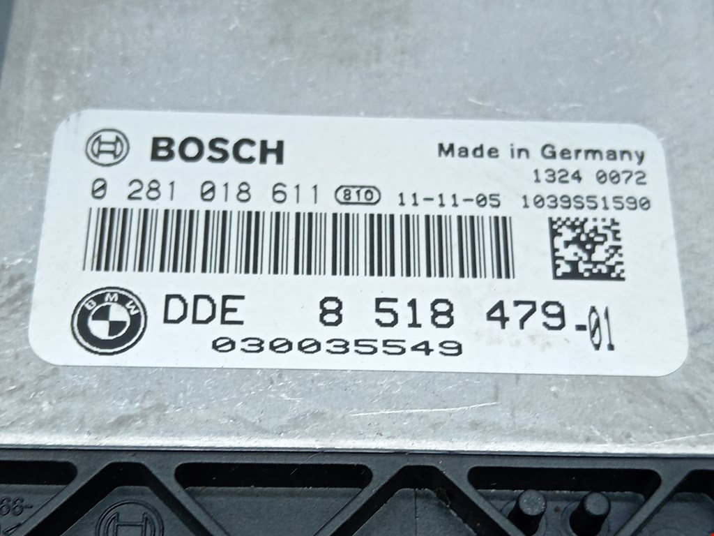 Б/У Блок управления двигателем. Состояние - Хорошее, BMW, Номер: 13618577835