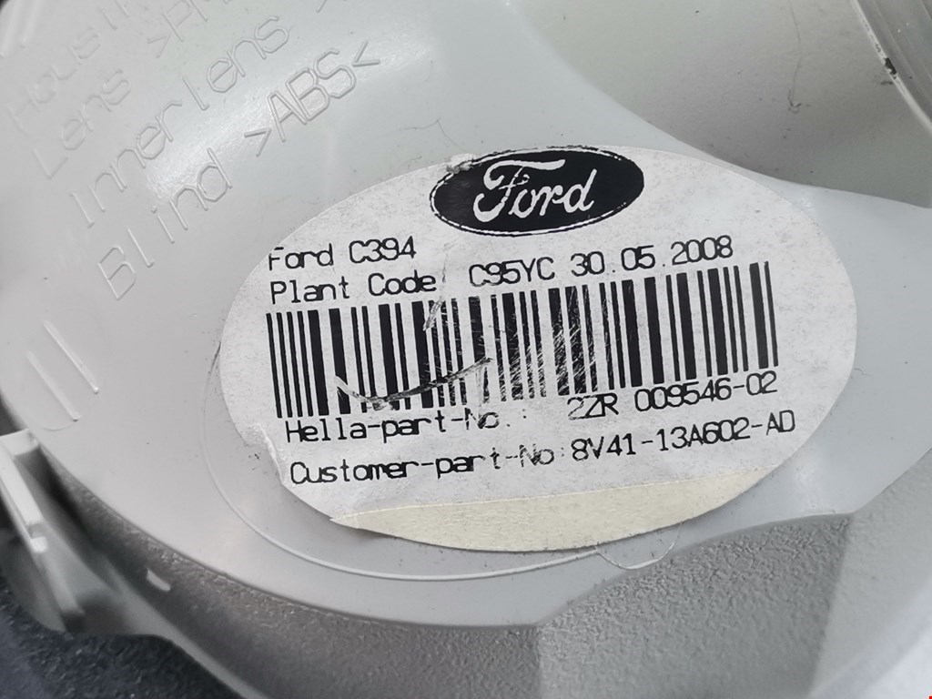 Б/У Фонарь крышки багажника правый. Состояние - Хорошее, FORD, Номер: 8V4113A602AD