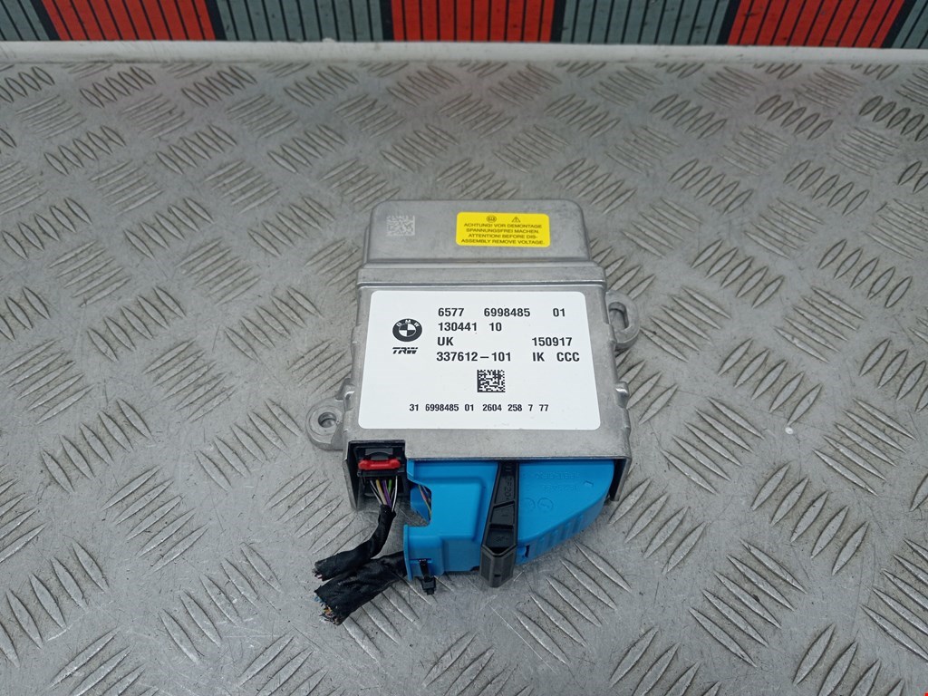 Б/У Блок управления Air Bag. Состояние - Хорошее, BMW, Номер: 65776998485