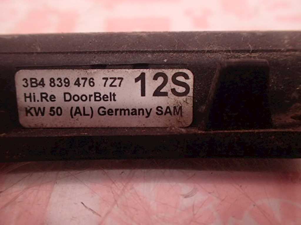 Уплотнитель (внутри) VOLKSWAGEN Passat B5 1997-2005