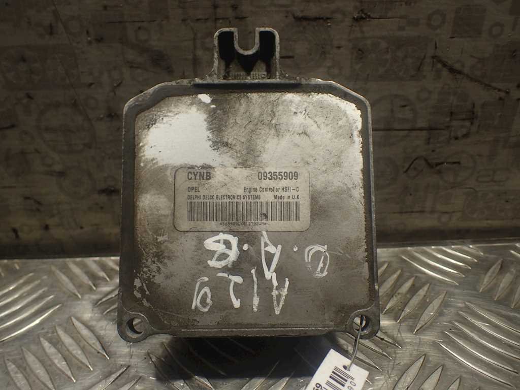 Блок управления двигателя (ЭБУ) OPEL Astra G 1998-2005