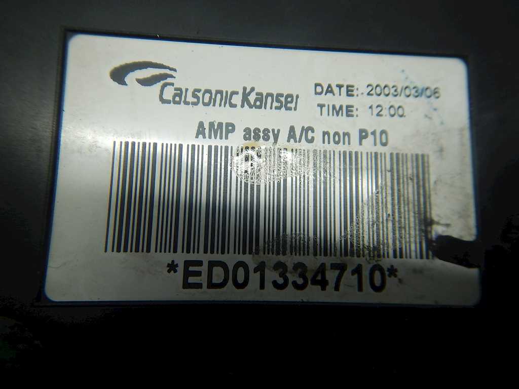 Блок комфорта NISSAN Almera Tino 2000-2006