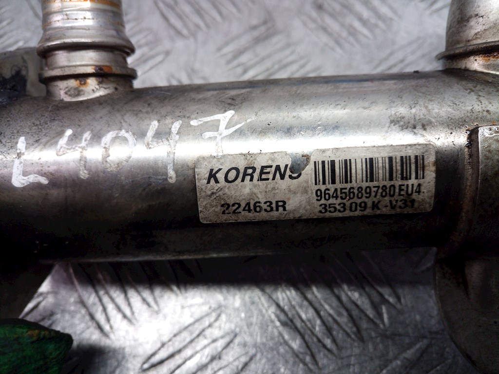 Радиатор системы ЕГР PEUGEOT Expert II 2007-2016