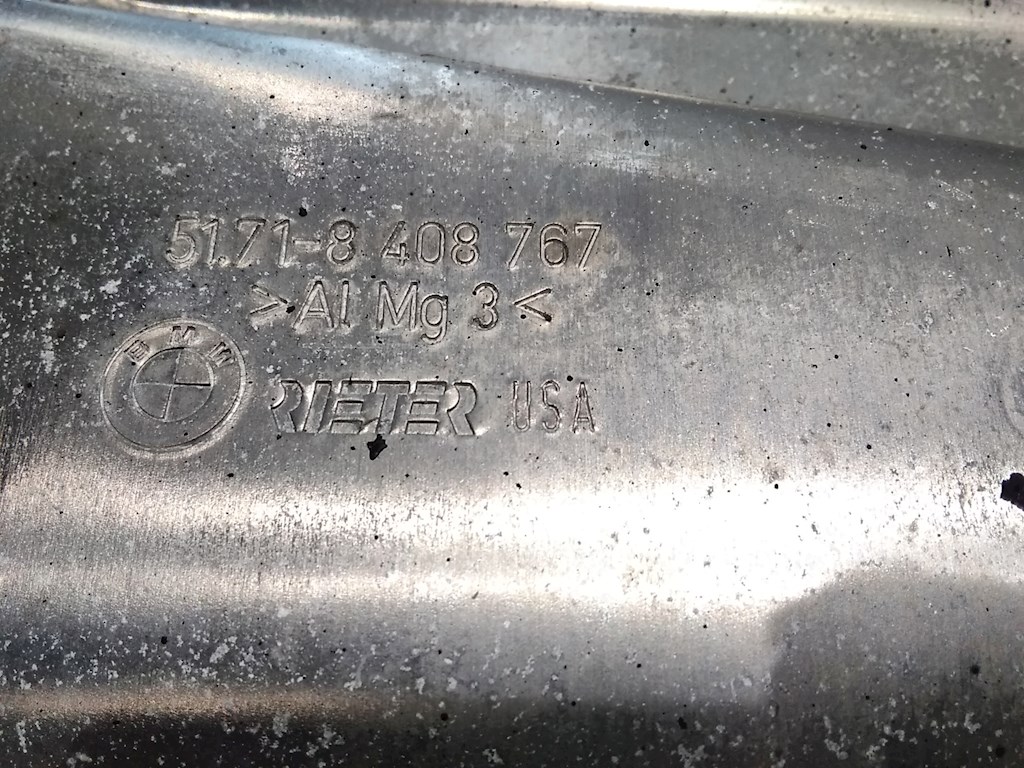 Защита антигравийная BMW X5 E53 1999-2006