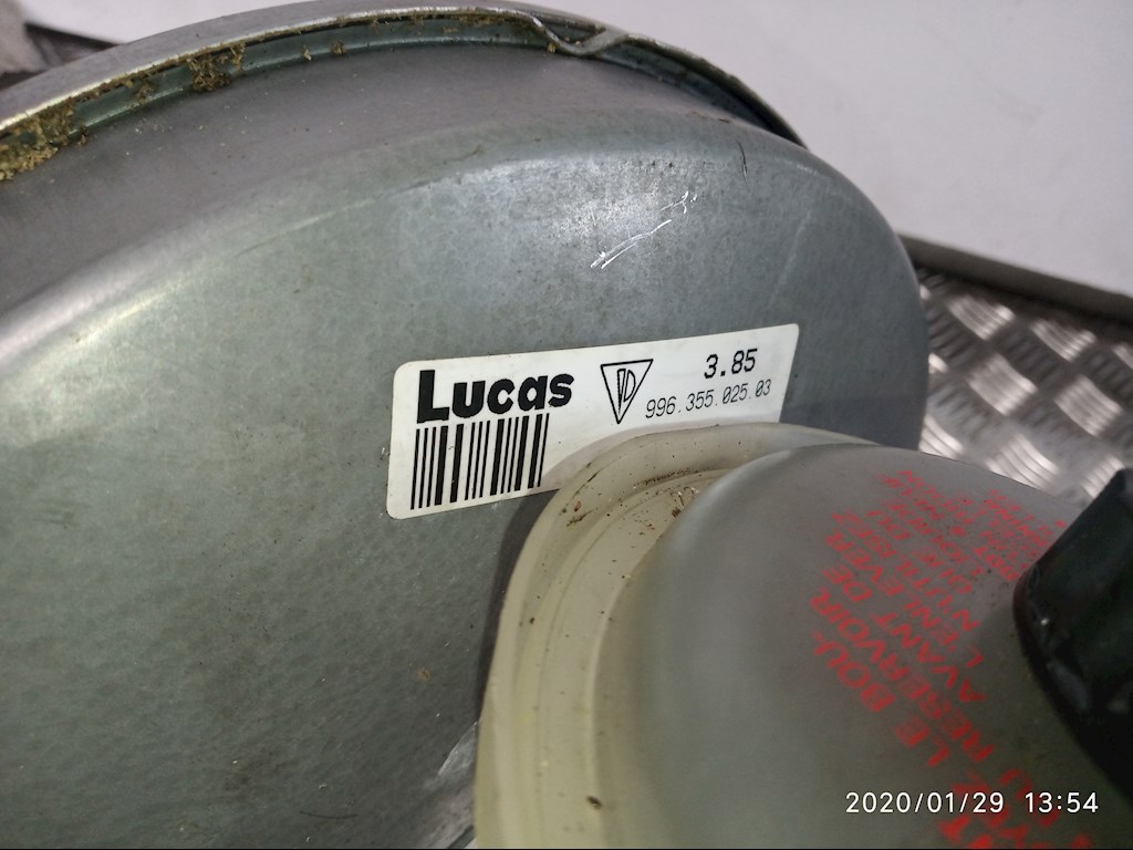 Усилитель тормозов вакуумный PORSCHE Boxster 986 1996-2004