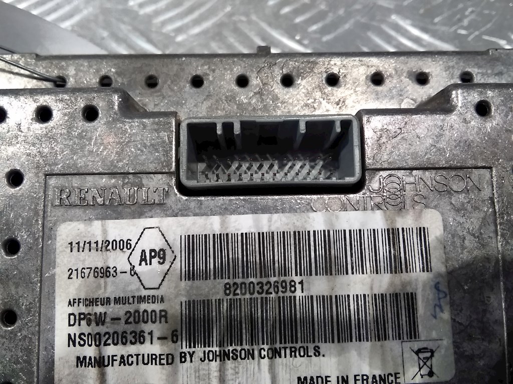Дисплей информационный (компьютера) RENAULT Laguna 2001-2007