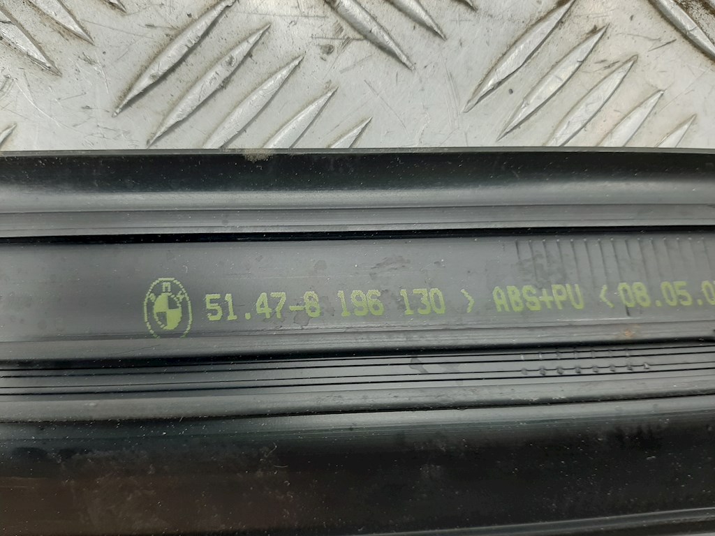 Накладка порога (внутренняя) BMW 3er E46 1998-2006