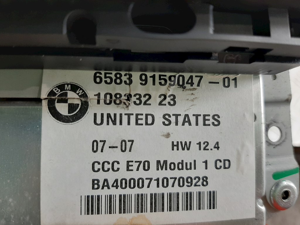 Магнитола BMW X5 E70 2007-2013