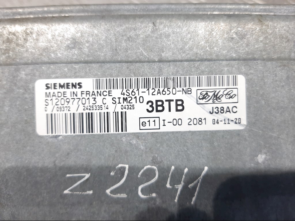 Блок управления двигателя (ЭБУ) MAZDA Mazda 2 DE\DE2 2007-2014