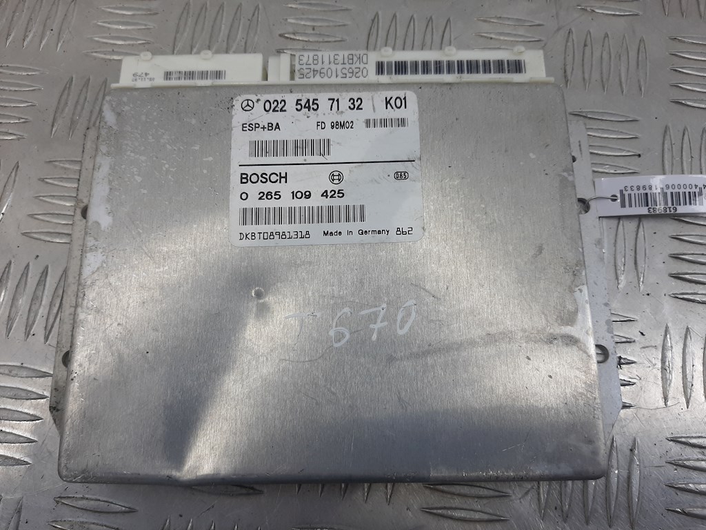 Блок управления системы стабилизации при торможении ускорении (ASD ETS ASR ESP ESC BAS и прочие)