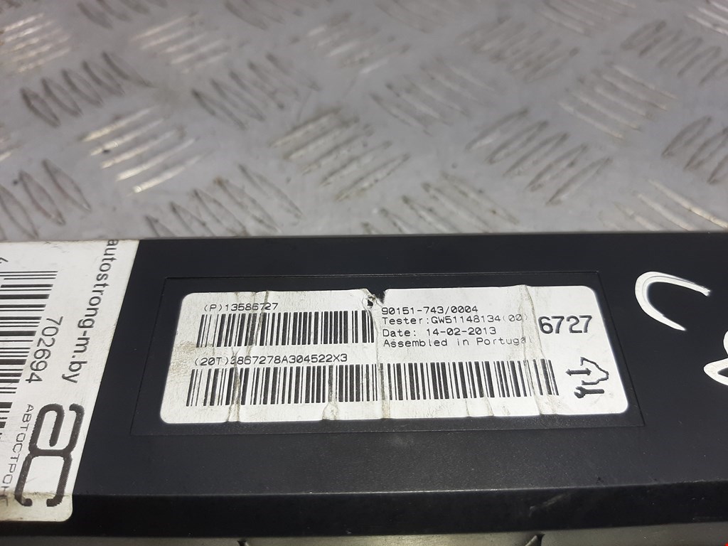 Блок комфорта OPEL Astra J 2009-2017