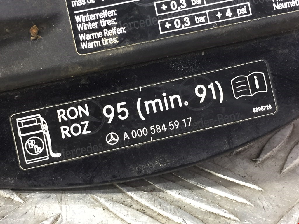 Лючок бензобака MERCEDES-BENZ CLS-Class C219 2004-2010