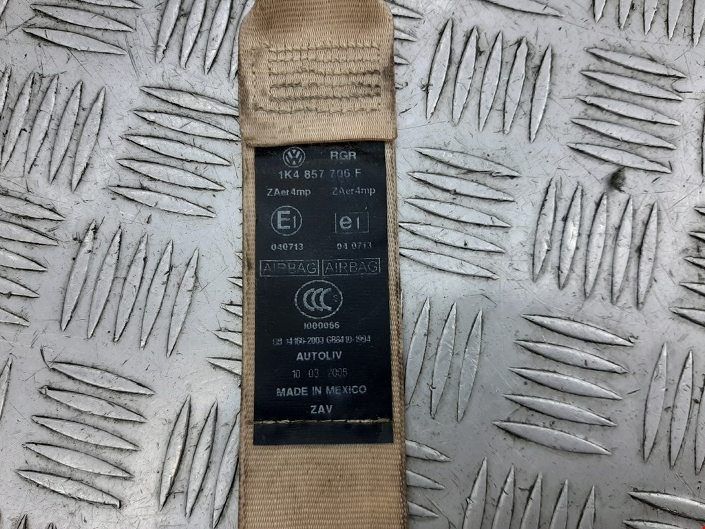 Ремень безопасности передний правый VOLKSWAGEN Jetta V 2005-2011