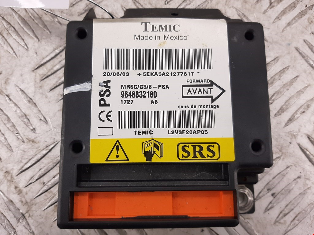 Блок управления AIR BAG PEUGEOT 607 2000-2010