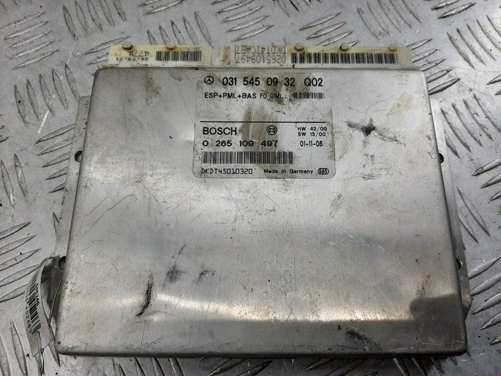 Блок управления системы стабилизации при торможении ускорении (ASD ETS ASR ESP ESC BAS и прочие)