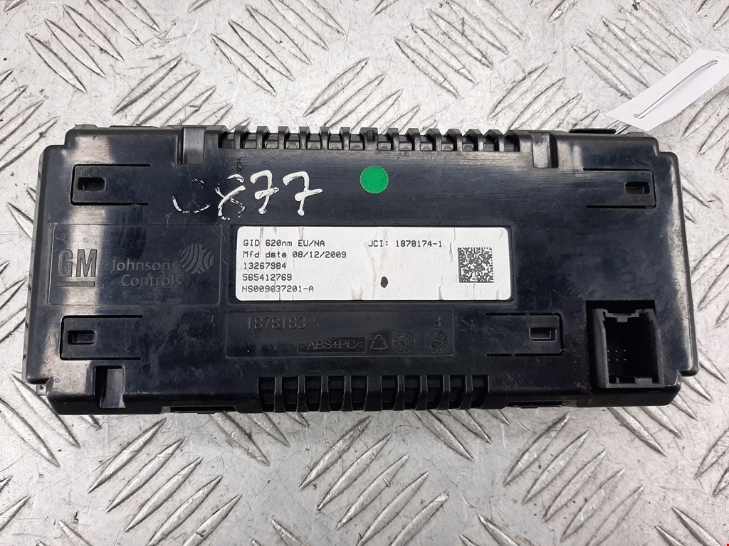 Дисплей информационный (компьютера) OPEL Astra J 2009-2017