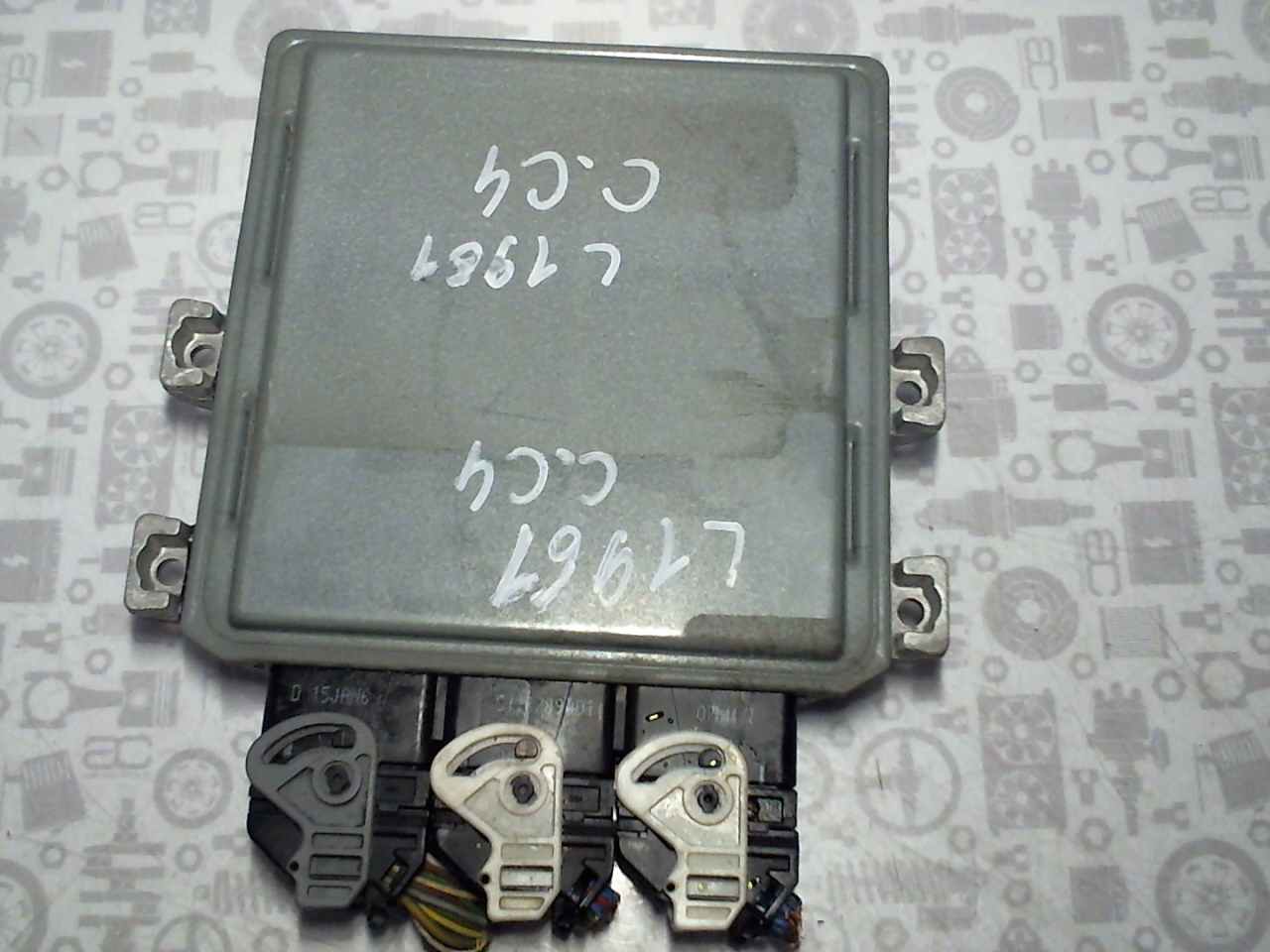 Блок управления двигателя (ЭБУ) CITROEN C4 I 2004-2014