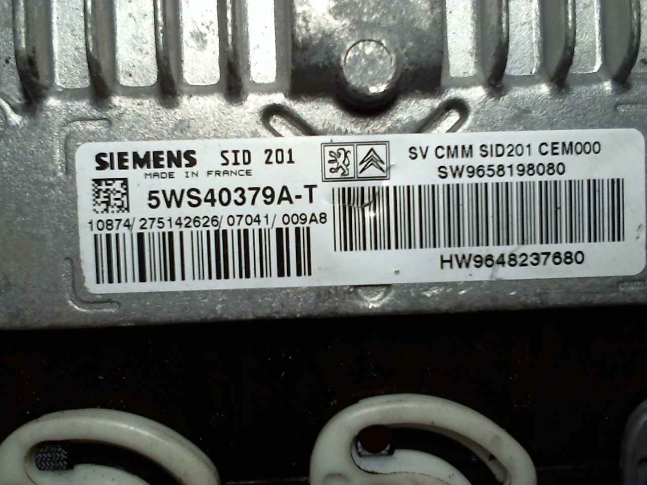 Блок управления двигателя (ЭБУ) CITROEN C4 I 2004-2014