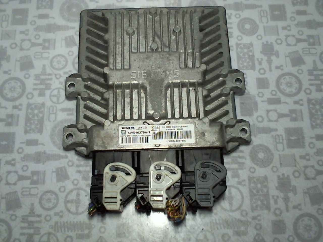 Блок управления двигателя (ЭБУ) CITROEN C4 I 2004-2014