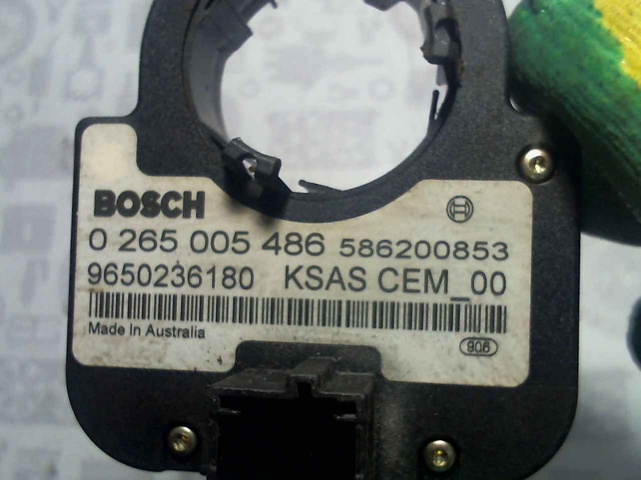 Датчик угла поворота рулевого колеса CITROEN C4 I 2004-2014