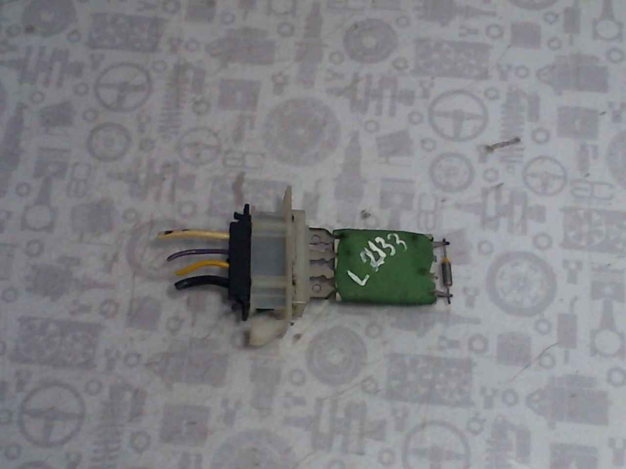 Резистор отопителя (сопротивление печки) PEUGEOT 207 2006-2015