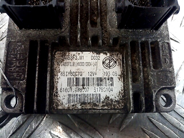 Блок управления двигателя (ЭБУ) FIAT Grande Punto 2005-2009