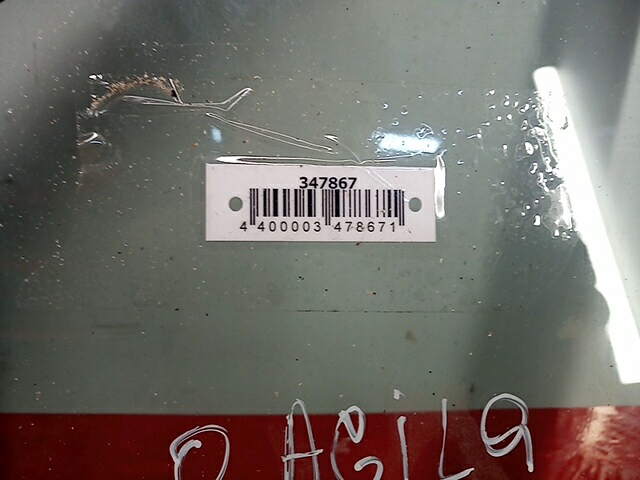 Стекло двери задней правой (форточка) Opel Agila B (2008-2014)