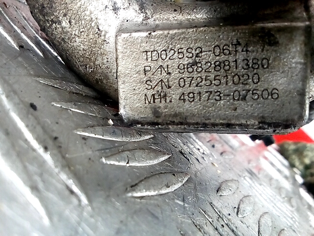 Турбина CITROEN Xsara Picasso 1999-2012