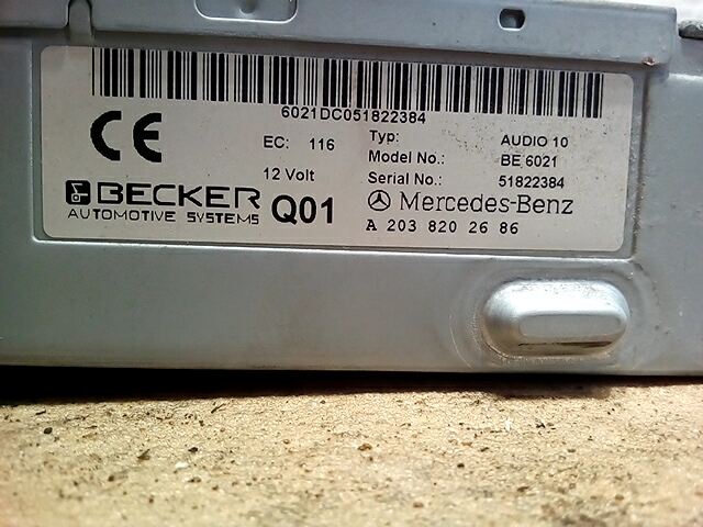 Магнитола MERCEDES-BENZ Vito W639 2003-2014