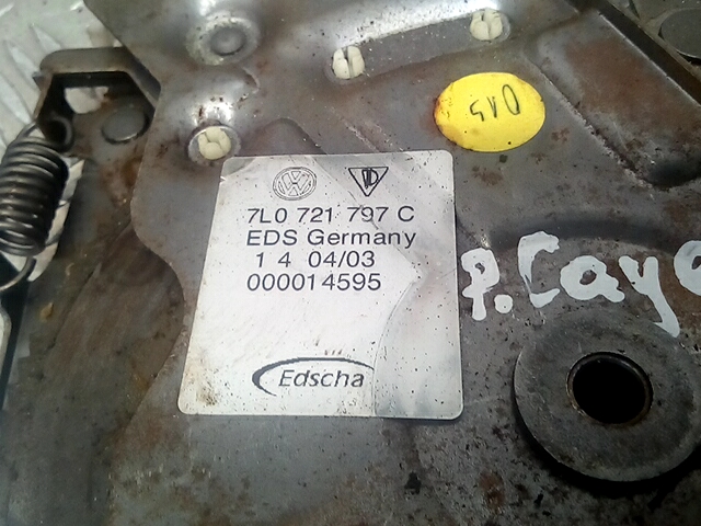 Рычаг стояночного тормоза (ручник) PORSCHE Cayenne 955/957 2002-2010