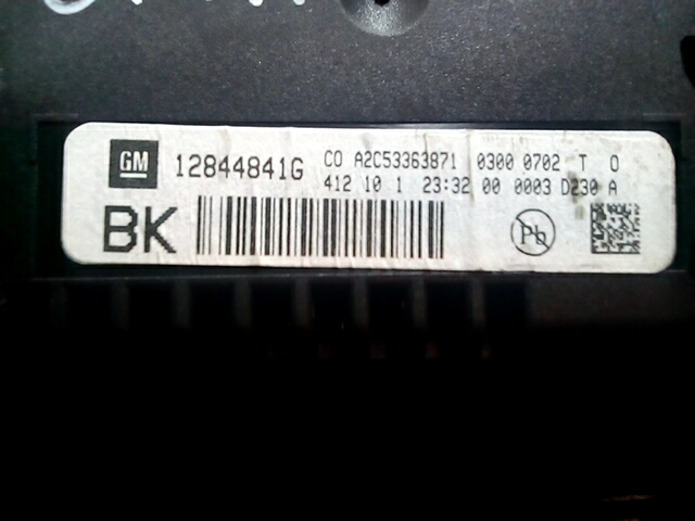 Дисплей информационный (компьютера) OPEL Insignia 2008-2017