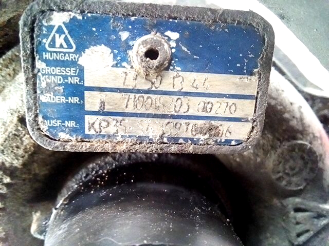 Турбина OPEL Combo C 2001-2011