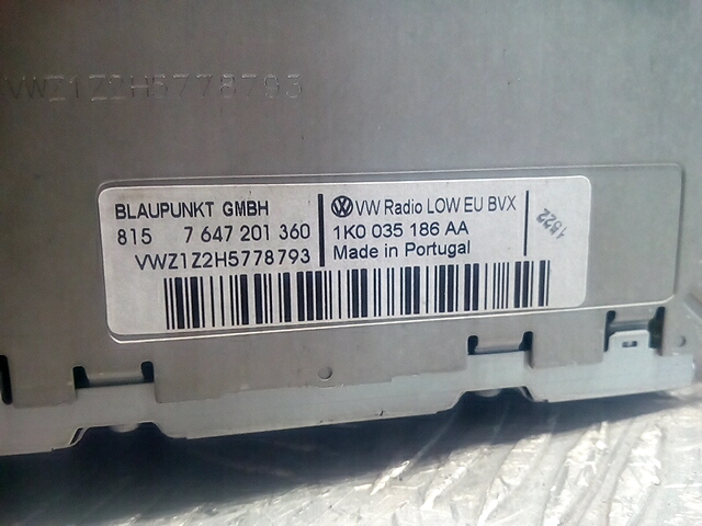 Магнитола VOLKSWAGEN Passat B6 2005-2011