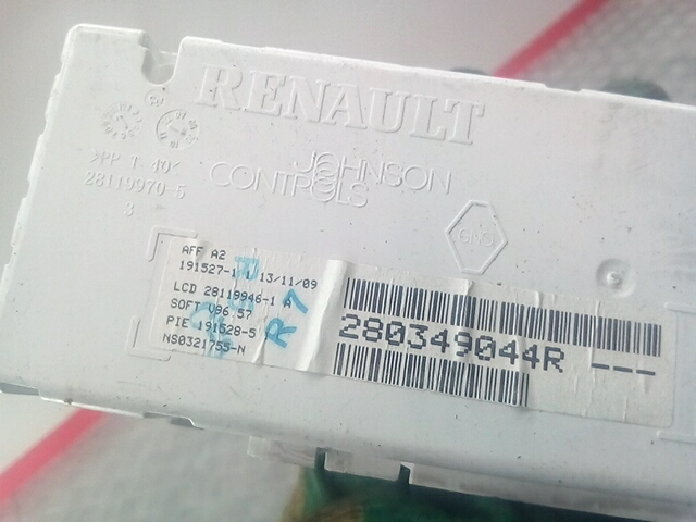 Дисплей информационный (компьютера) RENAULT Megane III 2009-2016