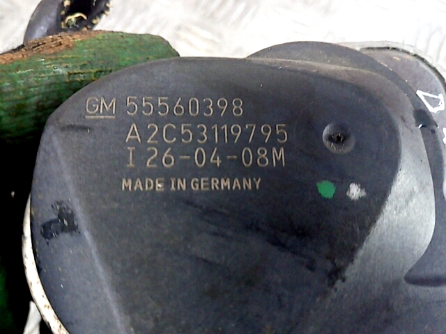 Заслонка дроссельная электрическая OPEL Astra H/Family 2004-2015