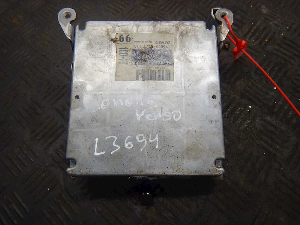 Блок управления двигателя (ЭБУ) TOYOTA Corolla Verso E121 AR10 2001-2009