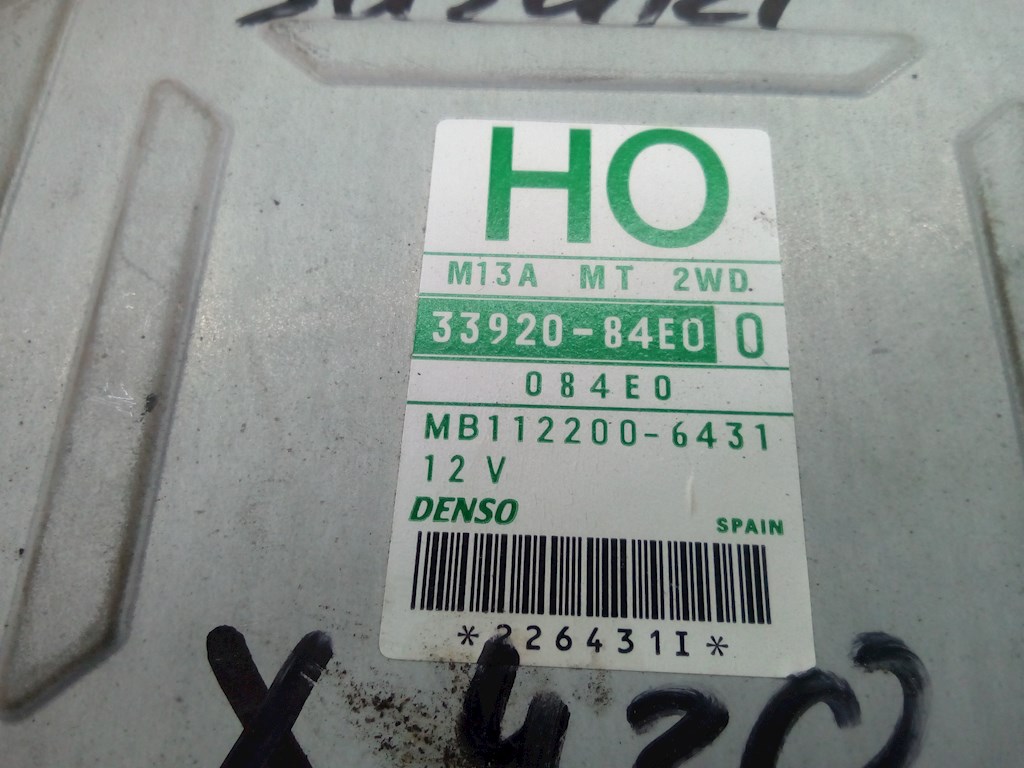 Блок управления двигателя (ЭБУ) SUZUKI Wagon R 1998-2003