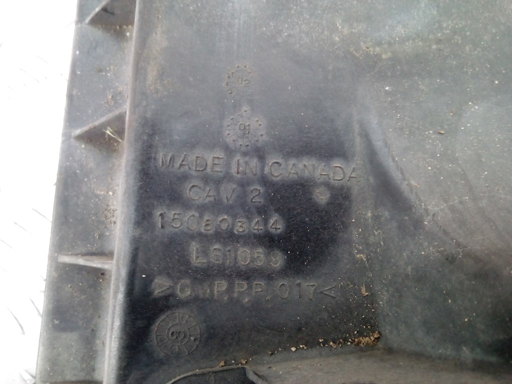 Крепление АКБ (корпус/подставка) CHEVROLET TrailBlazer 2001-2008