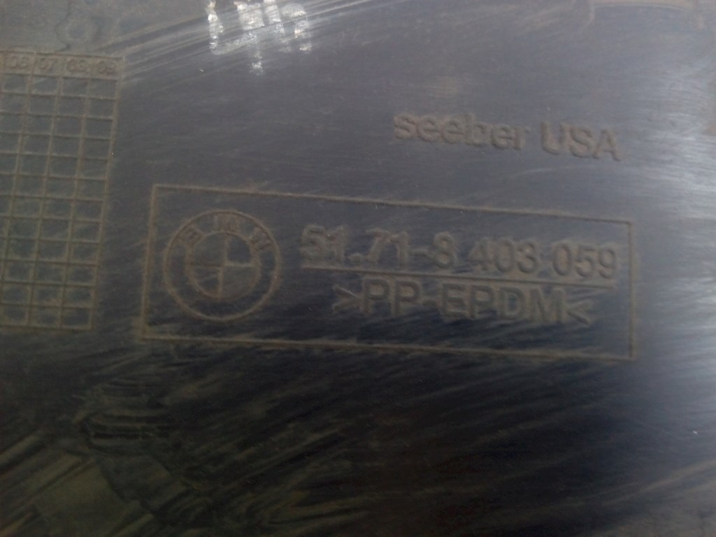 Локер (подкрылок) задний левый BMW X5 E53 1999-2006