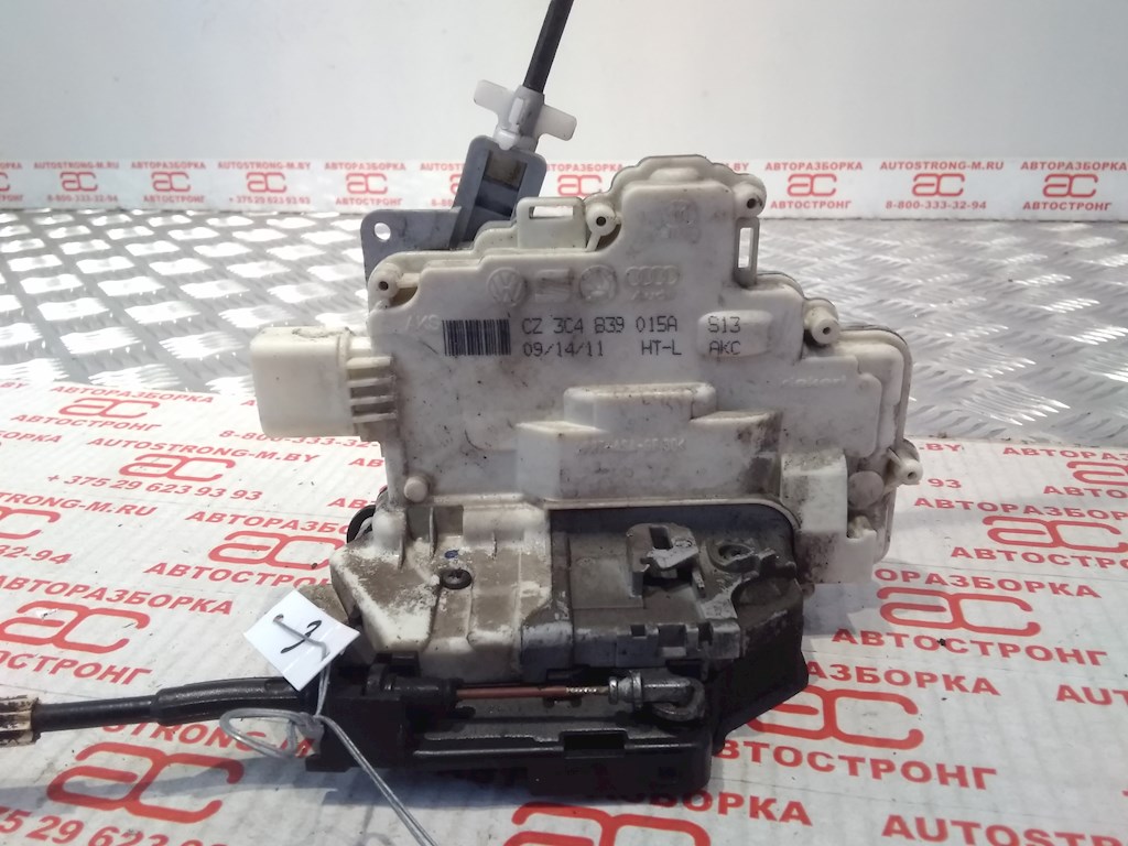 Замок двери задней левой VOLKSWAGEN Passat B7 2011-2015