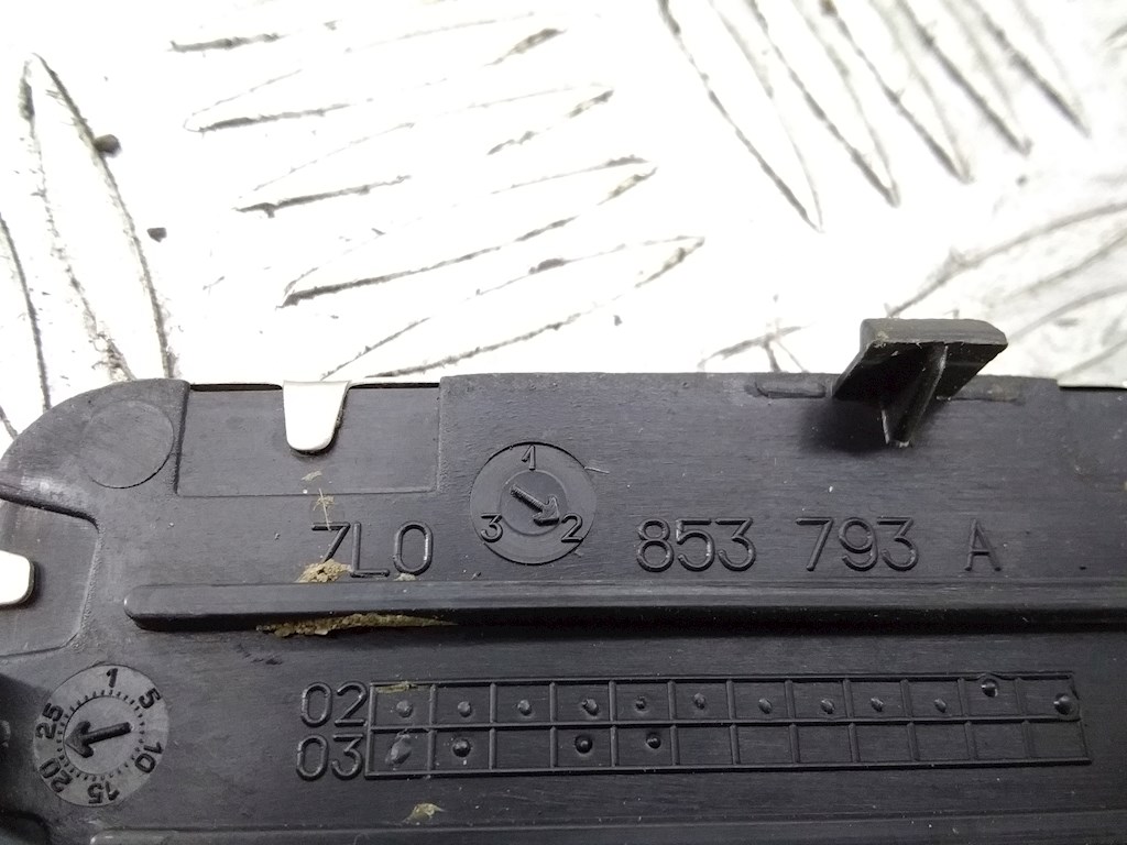 Накладка порога (внутренняя) PORSCHE Cayenne 955/957 2002-2010