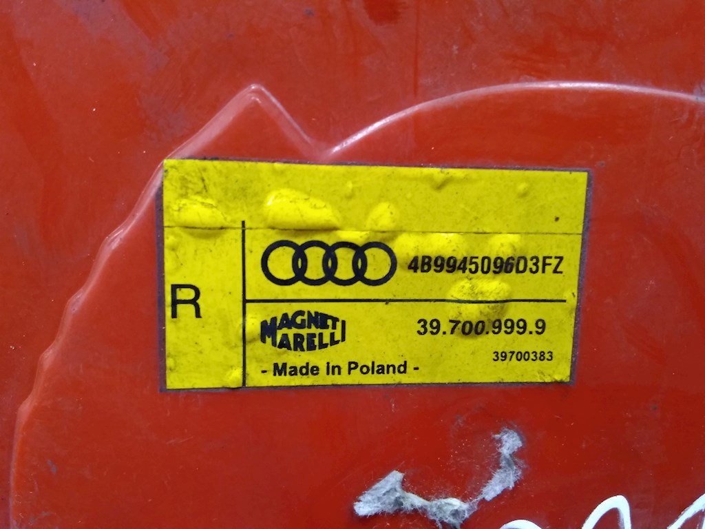 Фонарь задний правый AUDI A6 C5 1997-2004