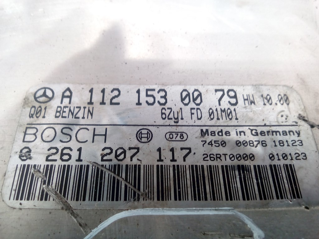 Блок управления двигателя (ЭБУ) MERCEDES-BENZ CLK-Class W208 1997-2002