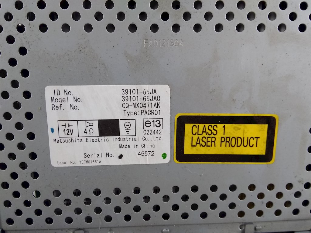 Магнитола SUZUKI Grand Vitara 2005-2015