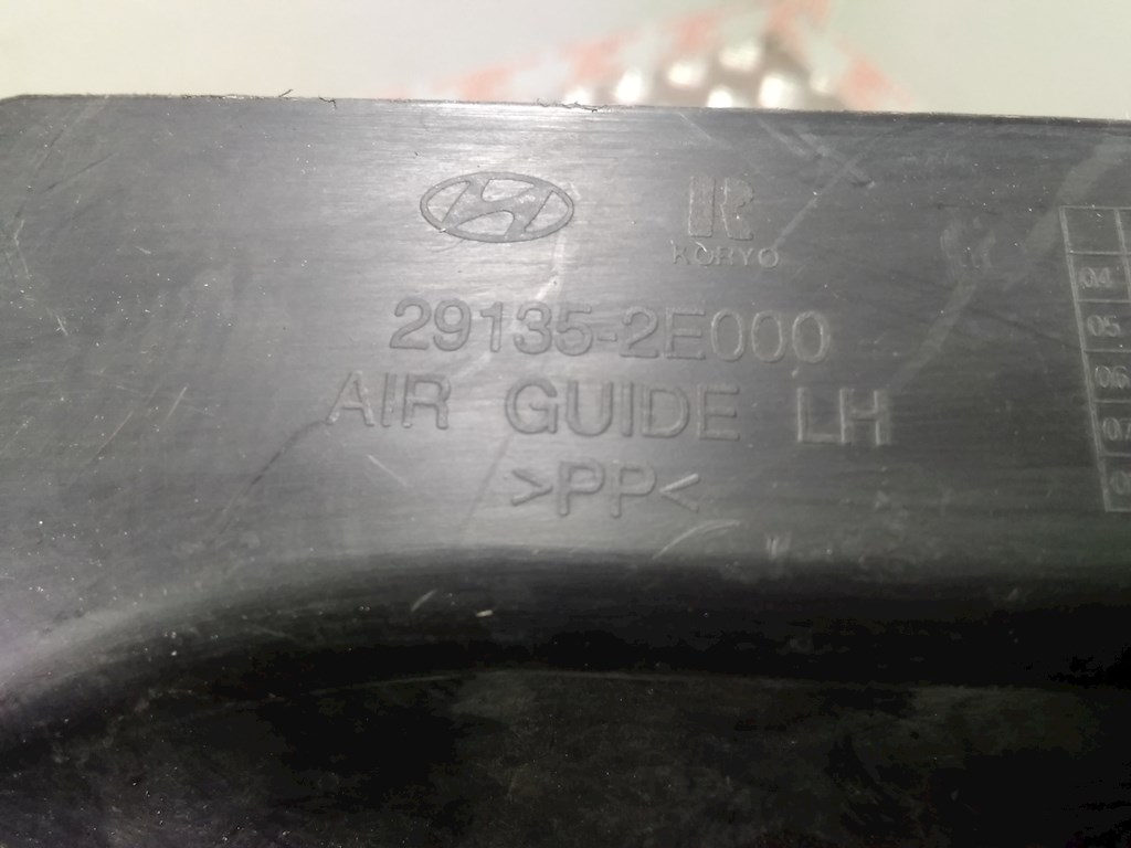 Воздухозаборник (наружный) RENAULT Vel Satis 2002-2009