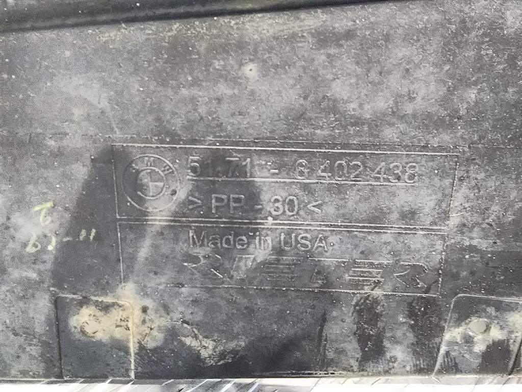 Защита антигравийная BMW X5 E53 1999-2006