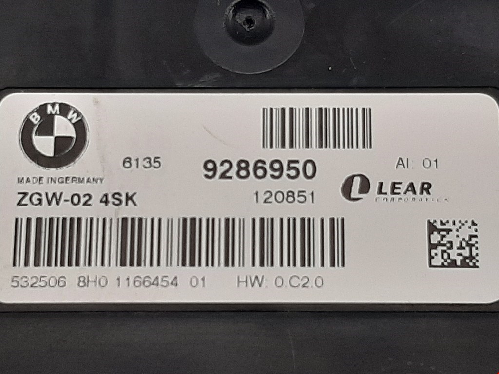 Блок комфорта BMW 5er 5 серия GT F07 2009-2016