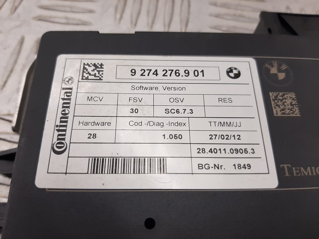 Блок управления светом BMW 5er 5 серия GT F07 2009-2016